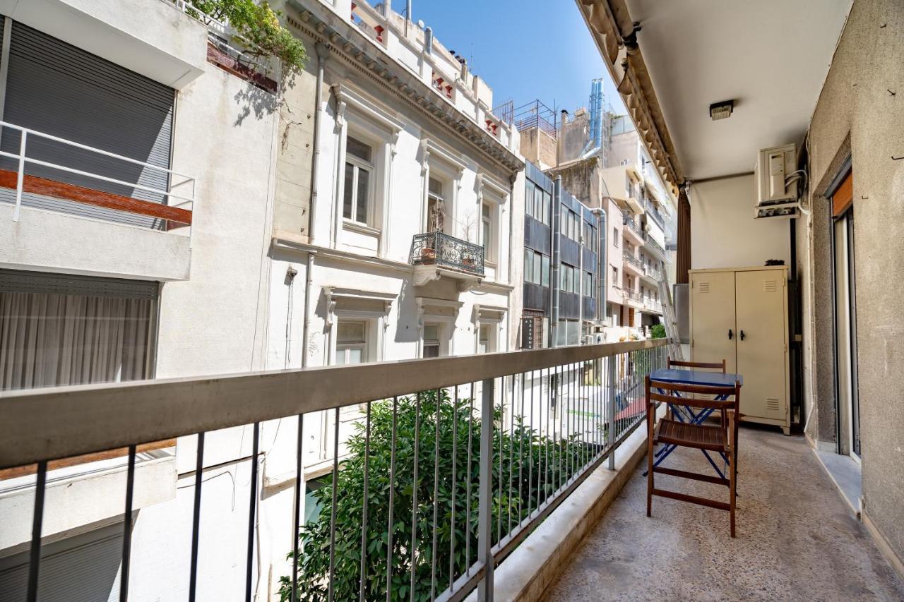 Syntagma Square 1 Bedrm 4 Persons Apartment By Mps Athens Luaran gambar