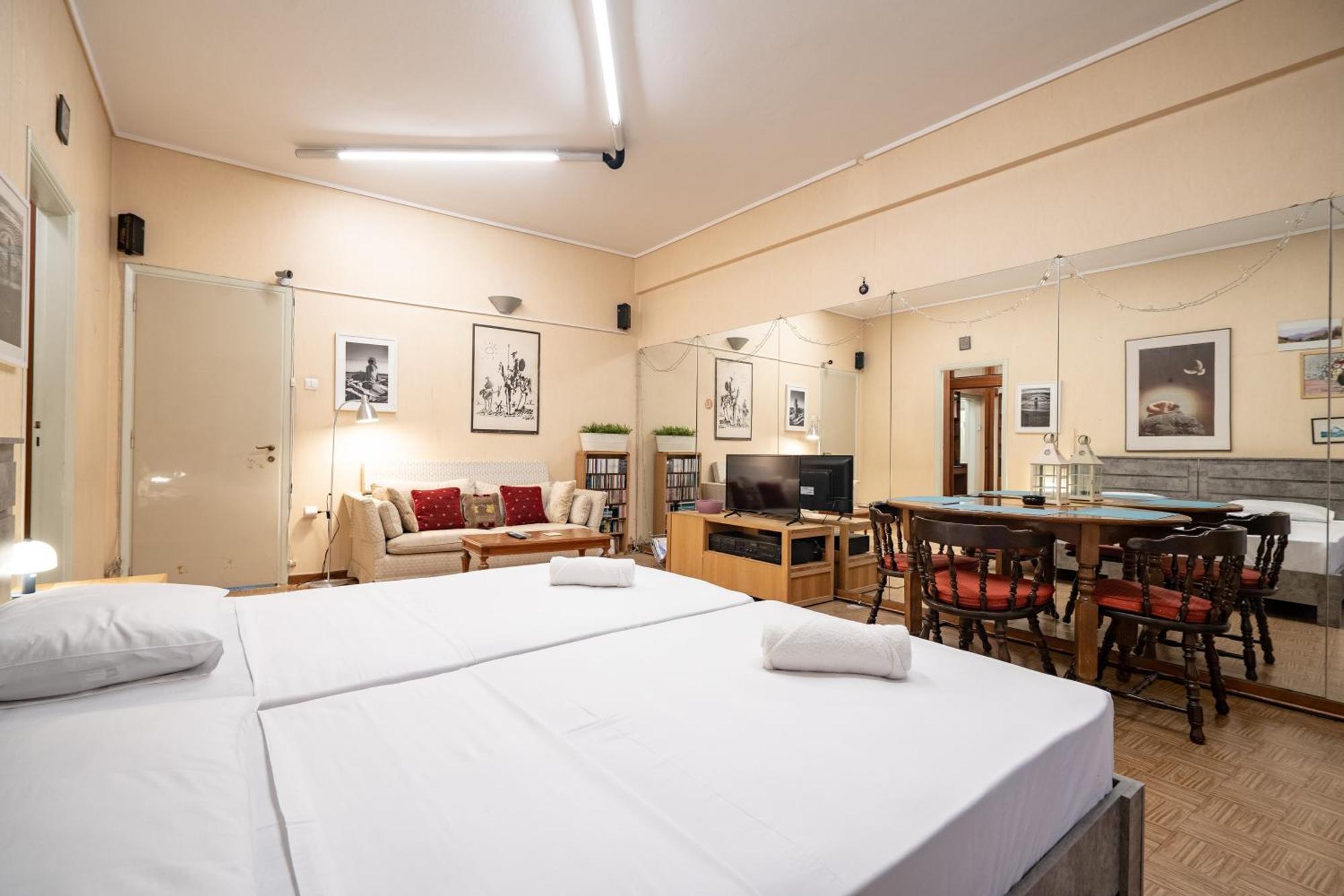 Syntagma Square 1 Bedrm 4 Persons Apartment By Mps Athens Luaran gambar