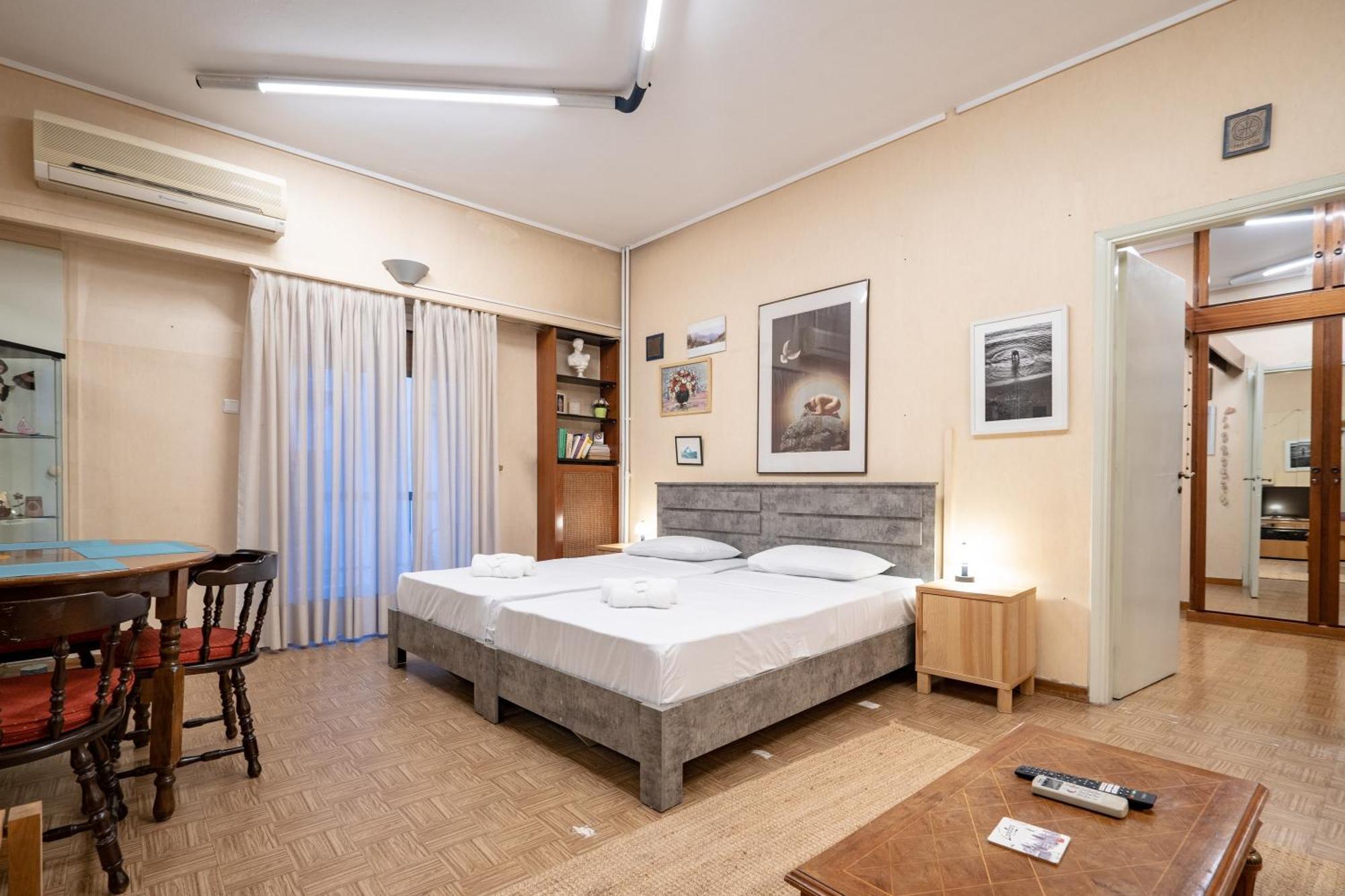 Syntagma Square 1 Bedrm 4 Persons Apartment By Mps Athens Luaran gambar