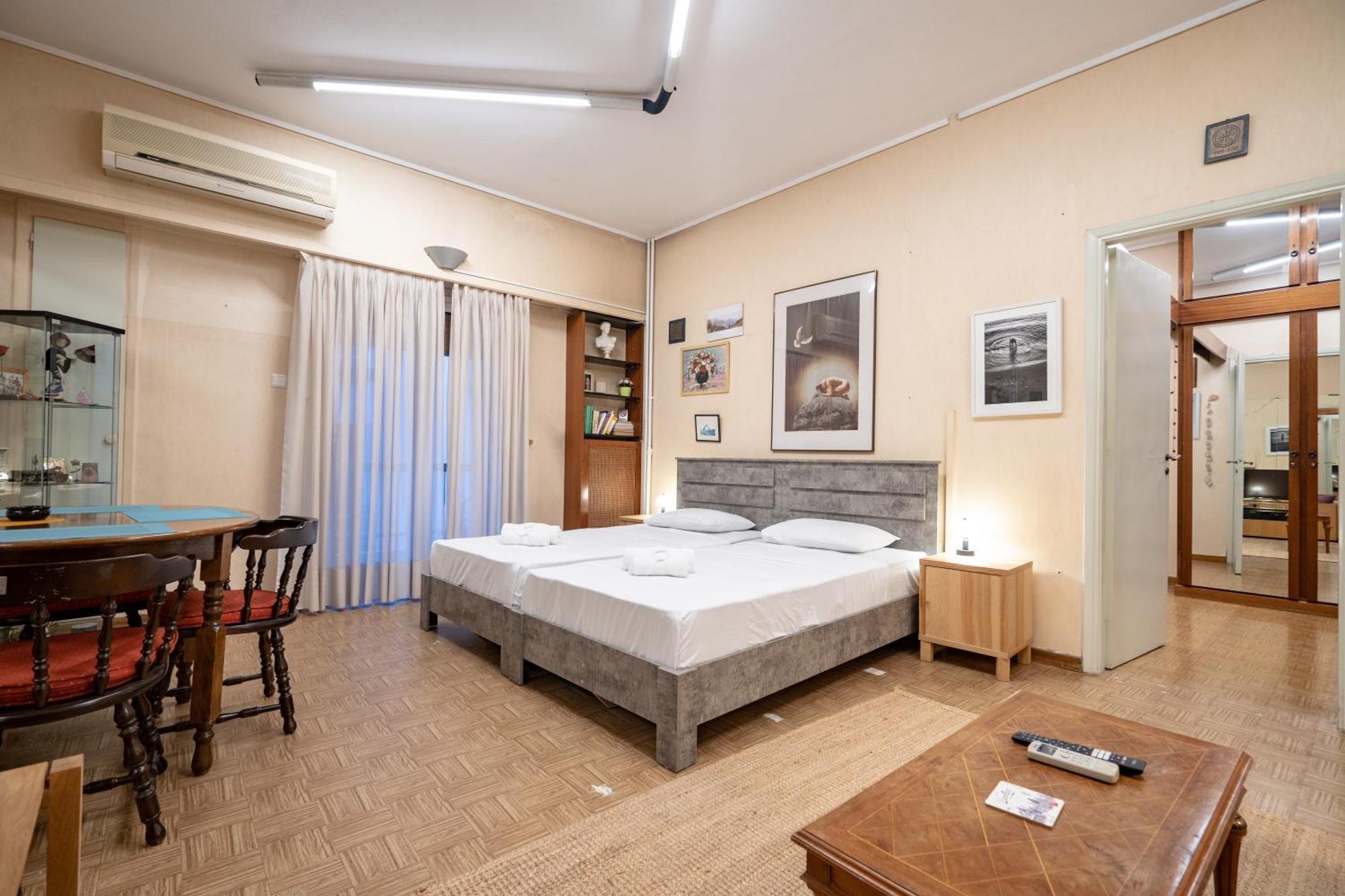 Syntagma Square 1 Bedrm 4 Persons Apartment By Mps Athens Luaran gambar